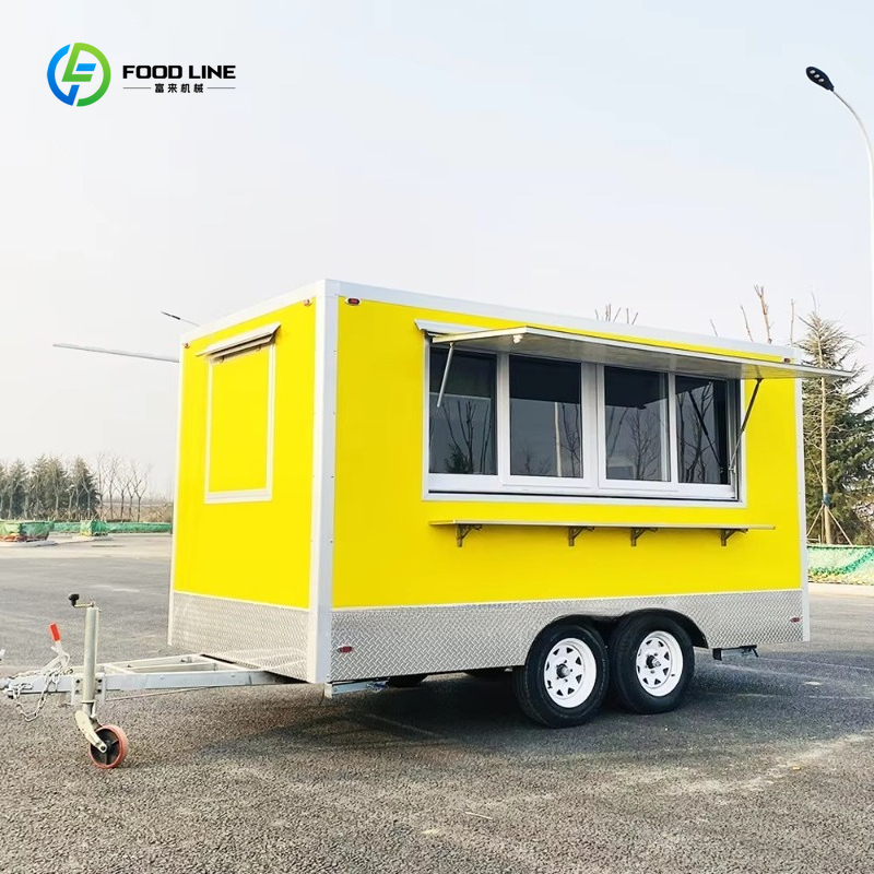 Mobile Coffee Van Equipment - Concession Catering Coffee Food Trailers Fully