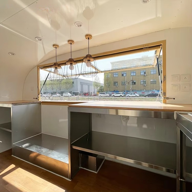 Coffee Equipment For Business - Fully Equipped Mobile Food Trailer Practical