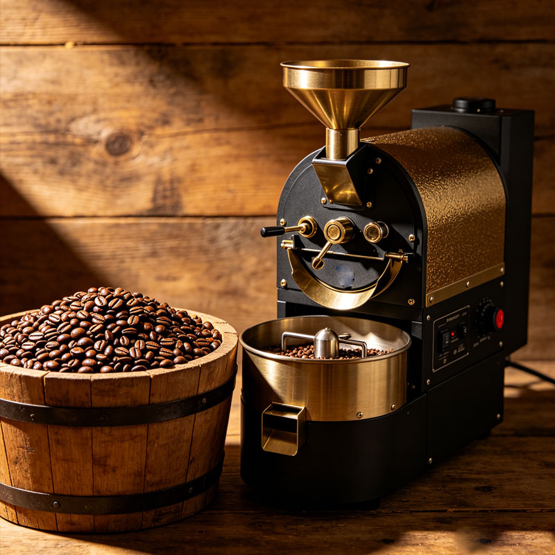 Coffee Equipment For Business - Drum Coffee Roaster Commercial Coffee Bean