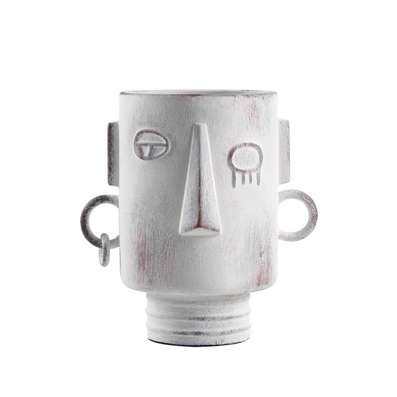 Coffee Equipment Home - Wabi Sand Wind Face Ceramic Vase