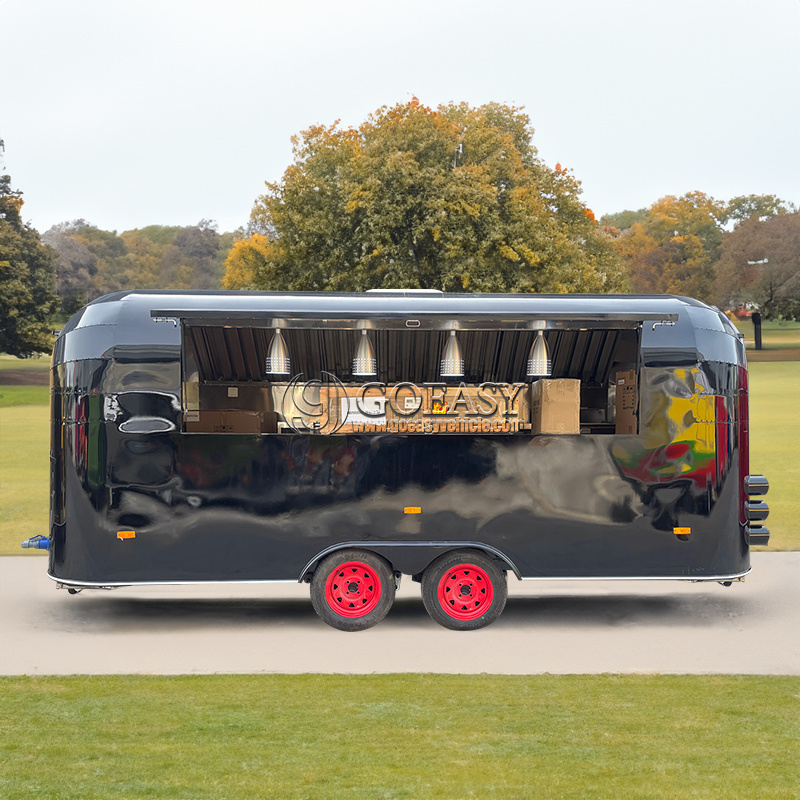 Mobile Coffee Van Equipment - Coffee Food Truck Hot Dog Carts