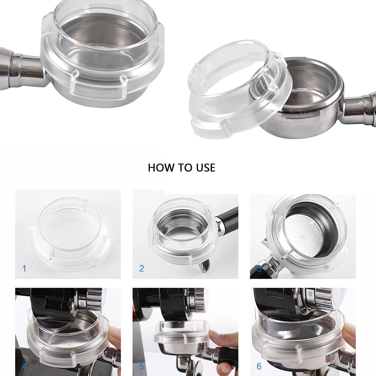58mm Dosing Funnel for Espress - Coffee Extraction Equipment 评论和价格