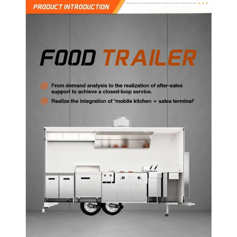 Square-shaped Restaurant Equip - Mobile Coffee Van Equipment 评论和价格