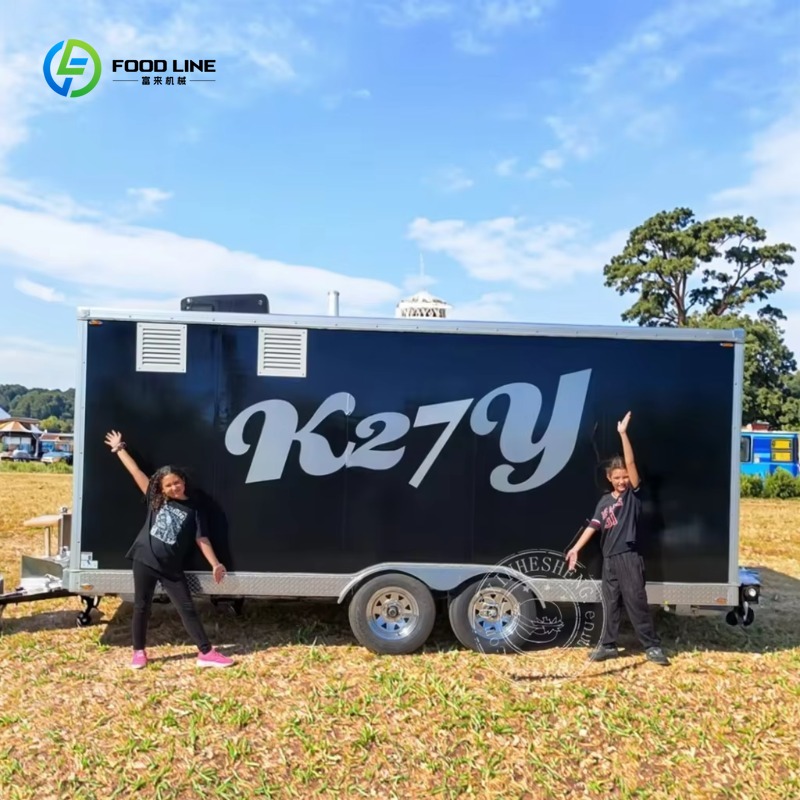 New Mobile Coffee Trailer Food - Mobile Coffee Van Equipment 评论和价格