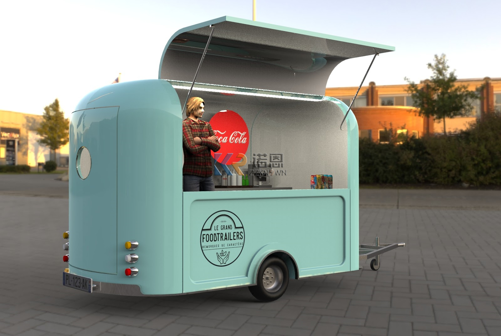 Fully Equipped Caravan Bar Ven - Mobile Coffee Van Equipment 评论和价格