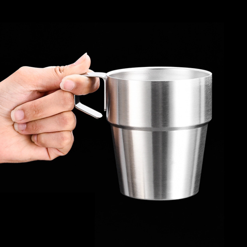 4 Pack Stainless Steel Camping - Coffee Equipment Travel Bag 评论和价格