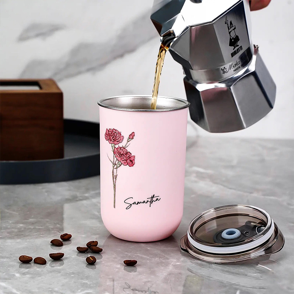 Personalized Birth Flower Coff - Coffee Equipment Names 评论和价格