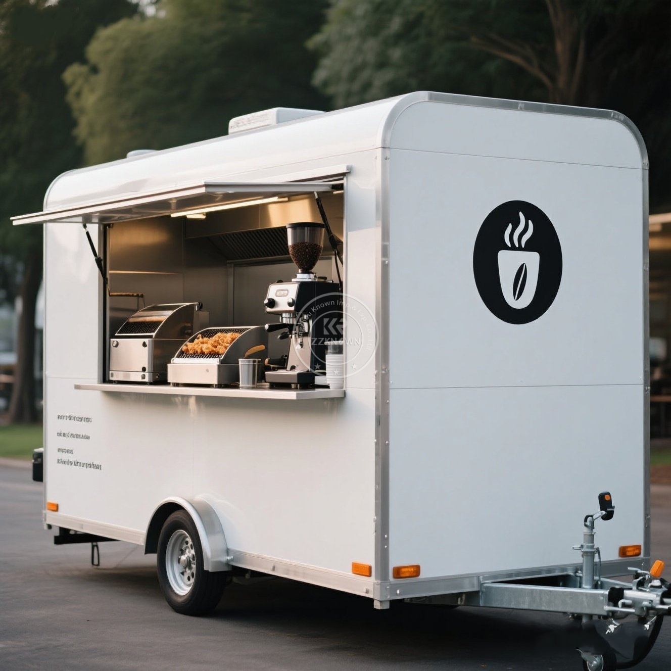Custom Big Coffee Van Mobile F - Mobile Coffee Van Equipment 评论和价格