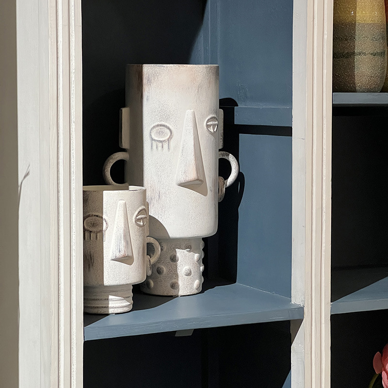 Wabi Sand Wind Face Ceramic Va - Coffee Equipment Home 评论和价格