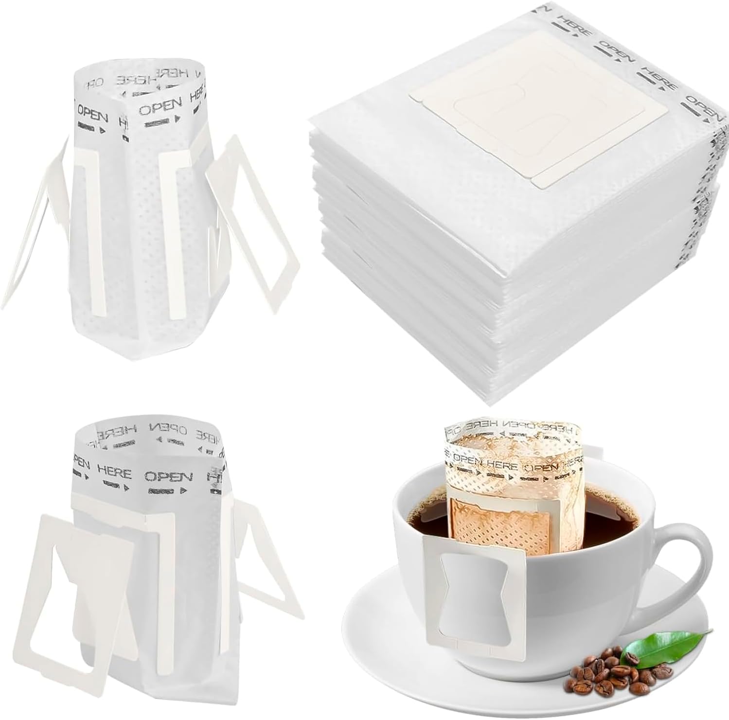 1-8Bags  Disposable Thickened  - Coffee Equipment Travel Bag 评论和价格