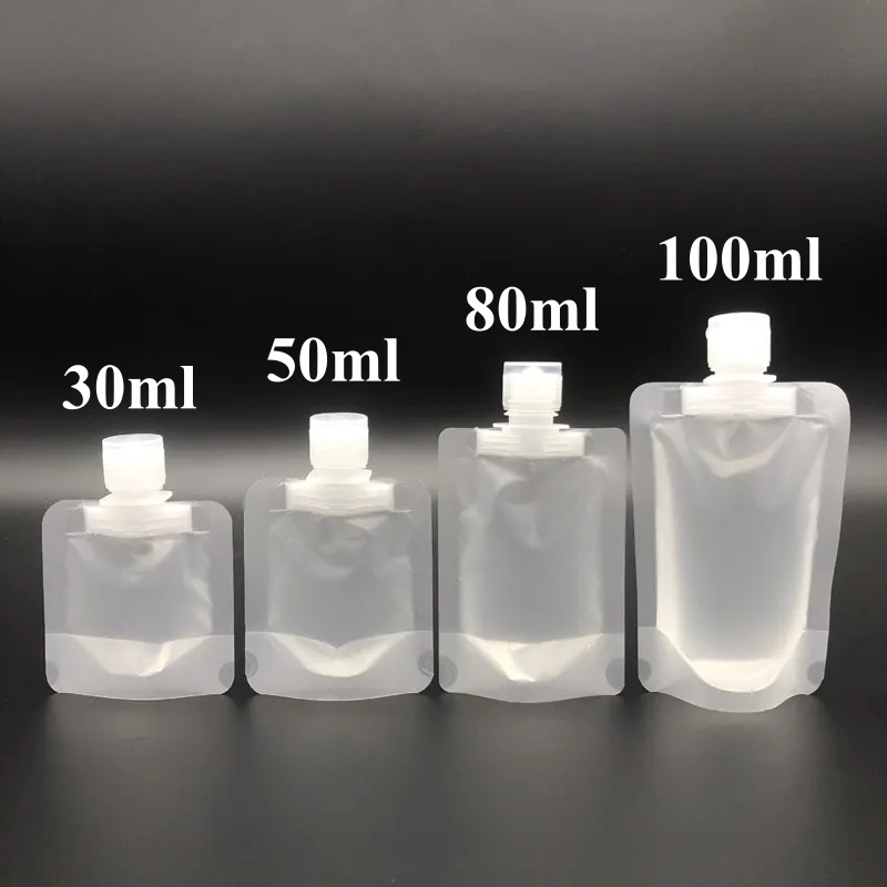 100PCS 30ML-100ML Plastic Fros - Coffee Equipment Travel Bag 评论和价格