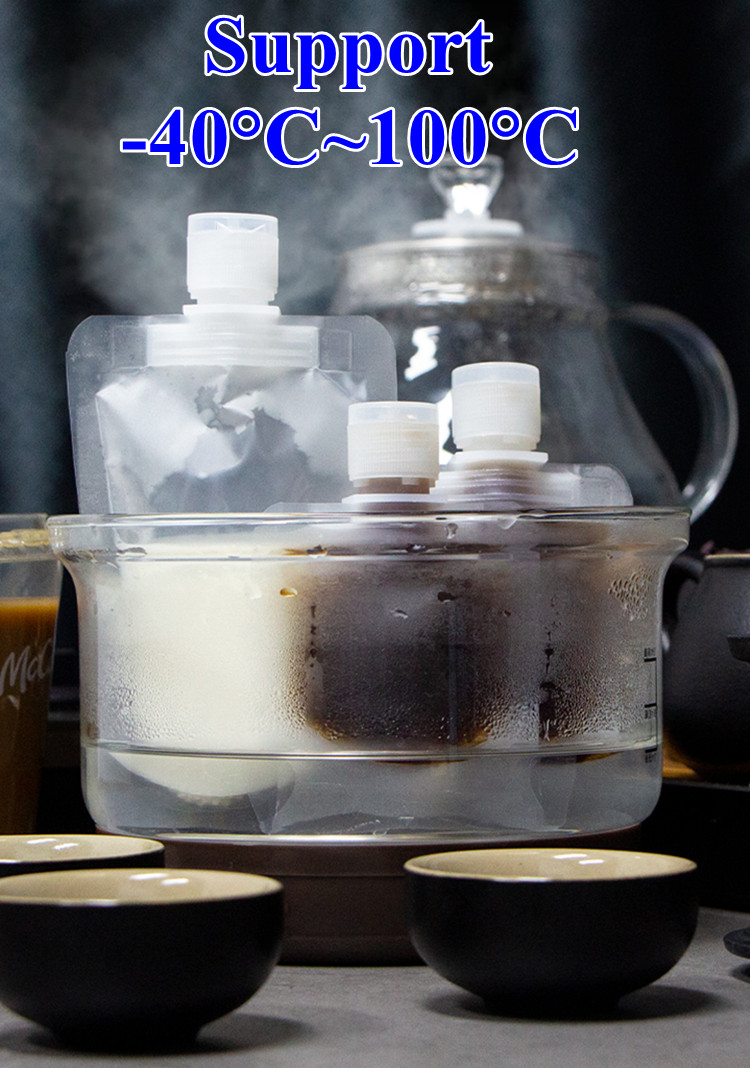 100PCS 30ML-100ML Plastic Fros - Coffee Equipment Travel Bag 评论和价格