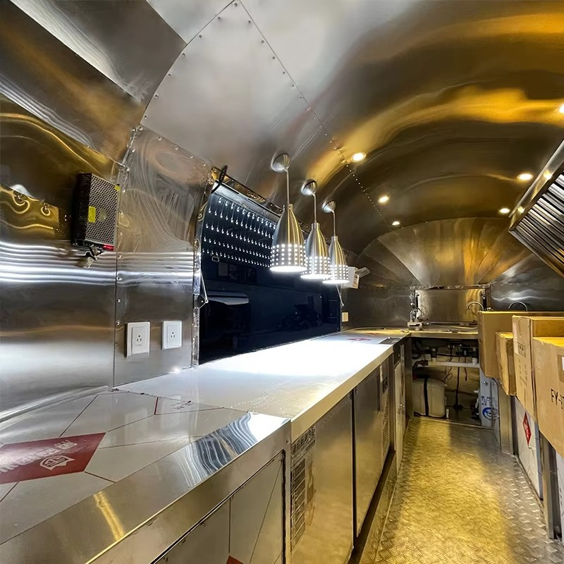 Food Truck Trailer Mobile Rest - Coffee Equipment 评论和价格