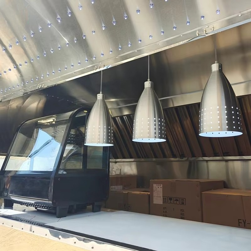 Food Truck Trailer Mobile Rest - Coffee Equipment 评论和价格
