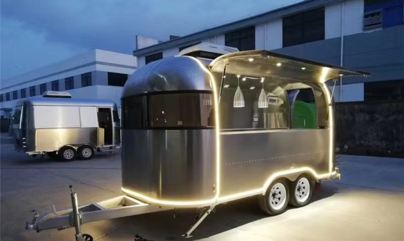 Food Truck Trailer Mobile Rest - Coffee Equipment 评论和价格