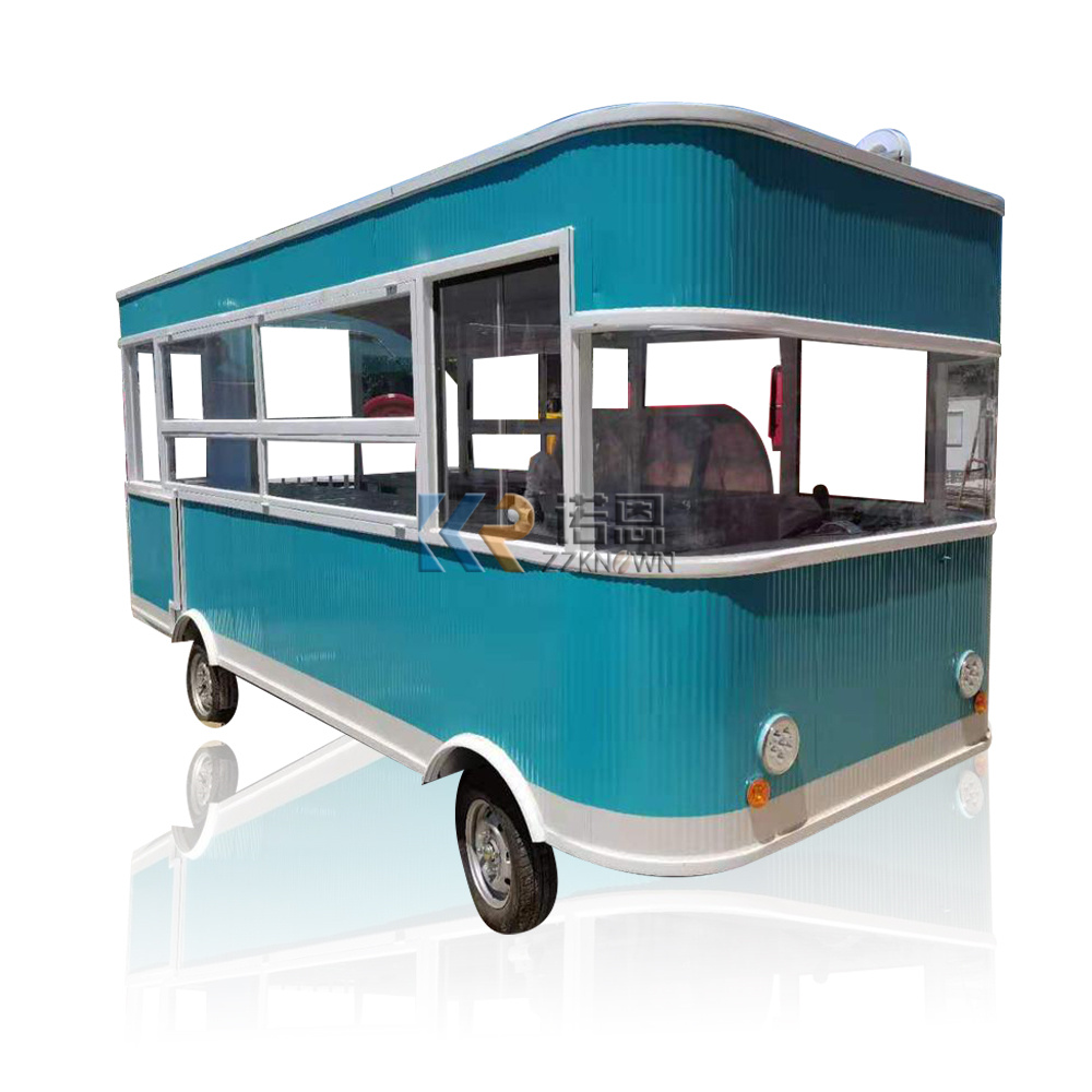 In Stock 5M Mobile Food Truck  - Mobile Coffee Van Equipment 评论和价格
