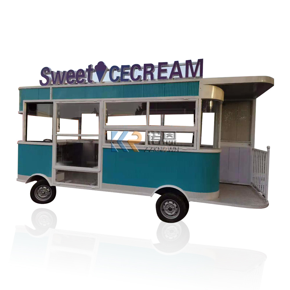 In Stock 5M Mobile Food Truck  - Mobile Coffee Van Equipment 评论和价格