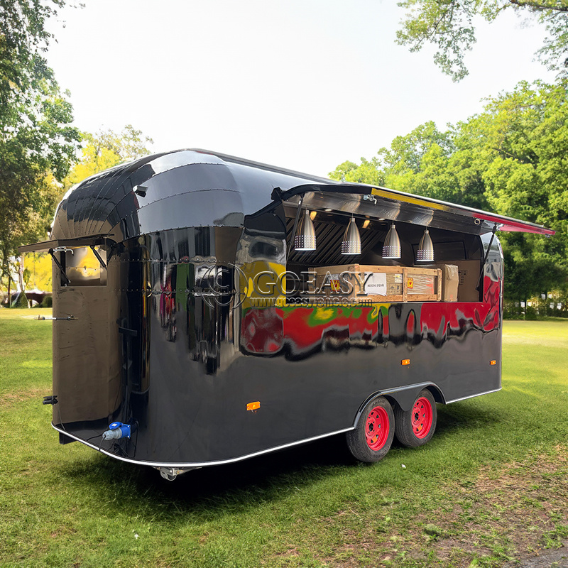 Coffee Food Truck Hot Dog Cart - Mobile Coffee Van Equipment 评论和价格